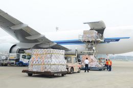What is air freight service?